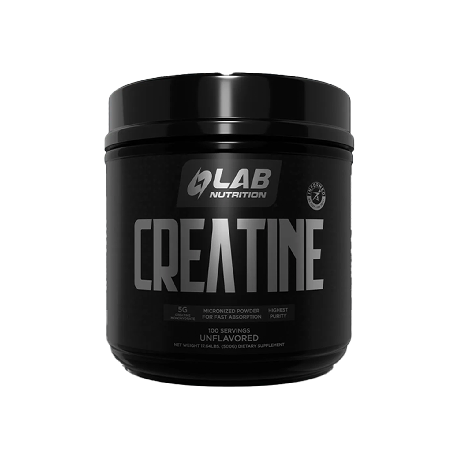 Creatina Lab Nutrition Micronizada Black Diamond - 500gr