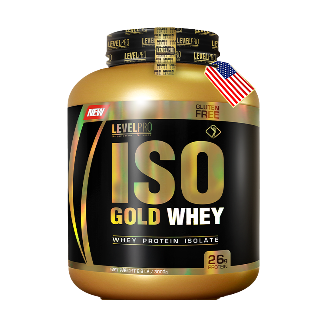 Proteina Iso Gold Whey Level Pro