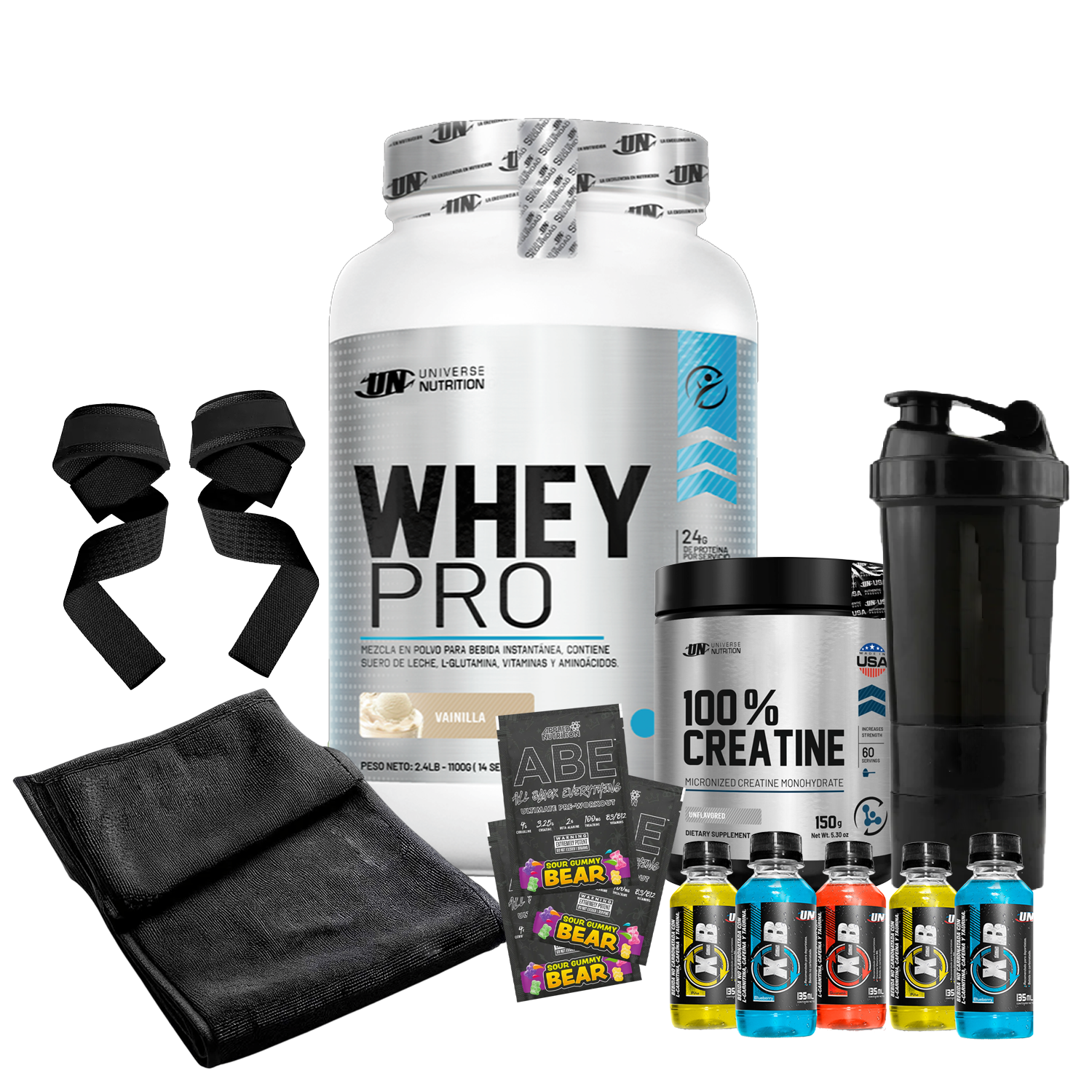 PACK Proteína Whey Pro 2LB + Creatina UN 150gr + Regalos