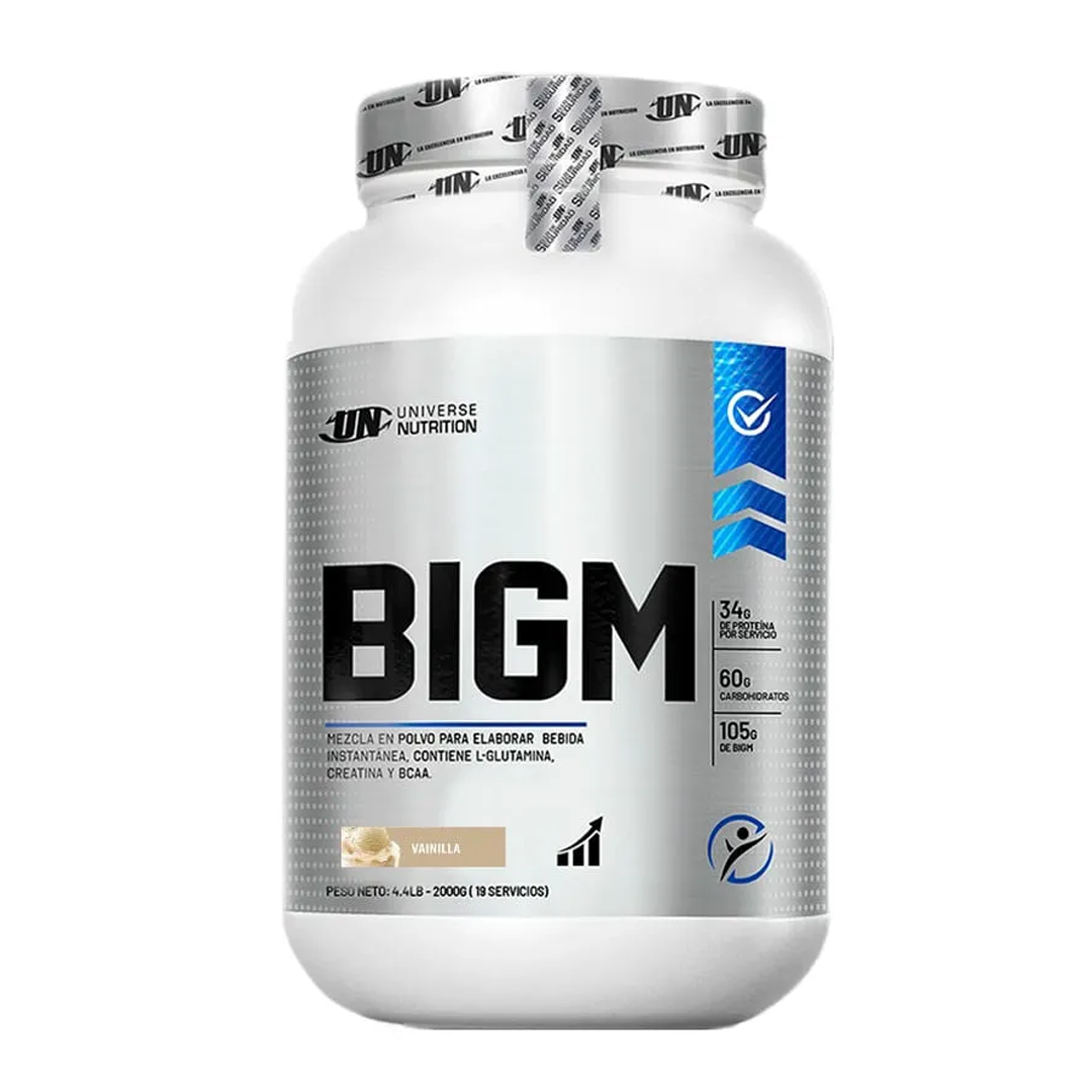 Ganador de Masa Universe Nutrition BIGM