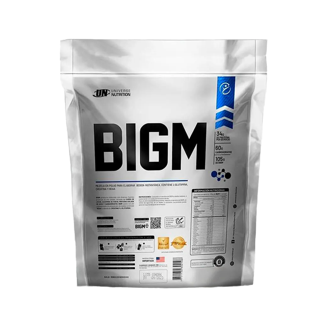Ganador de Masa Universe Nutrition BIGM