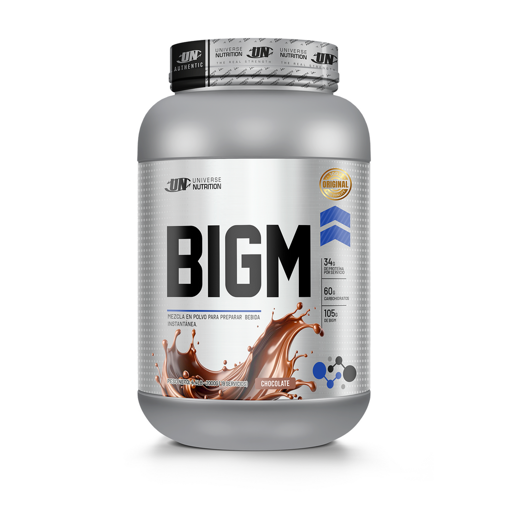 Ganador de Masa Universe Nutrition BIGM