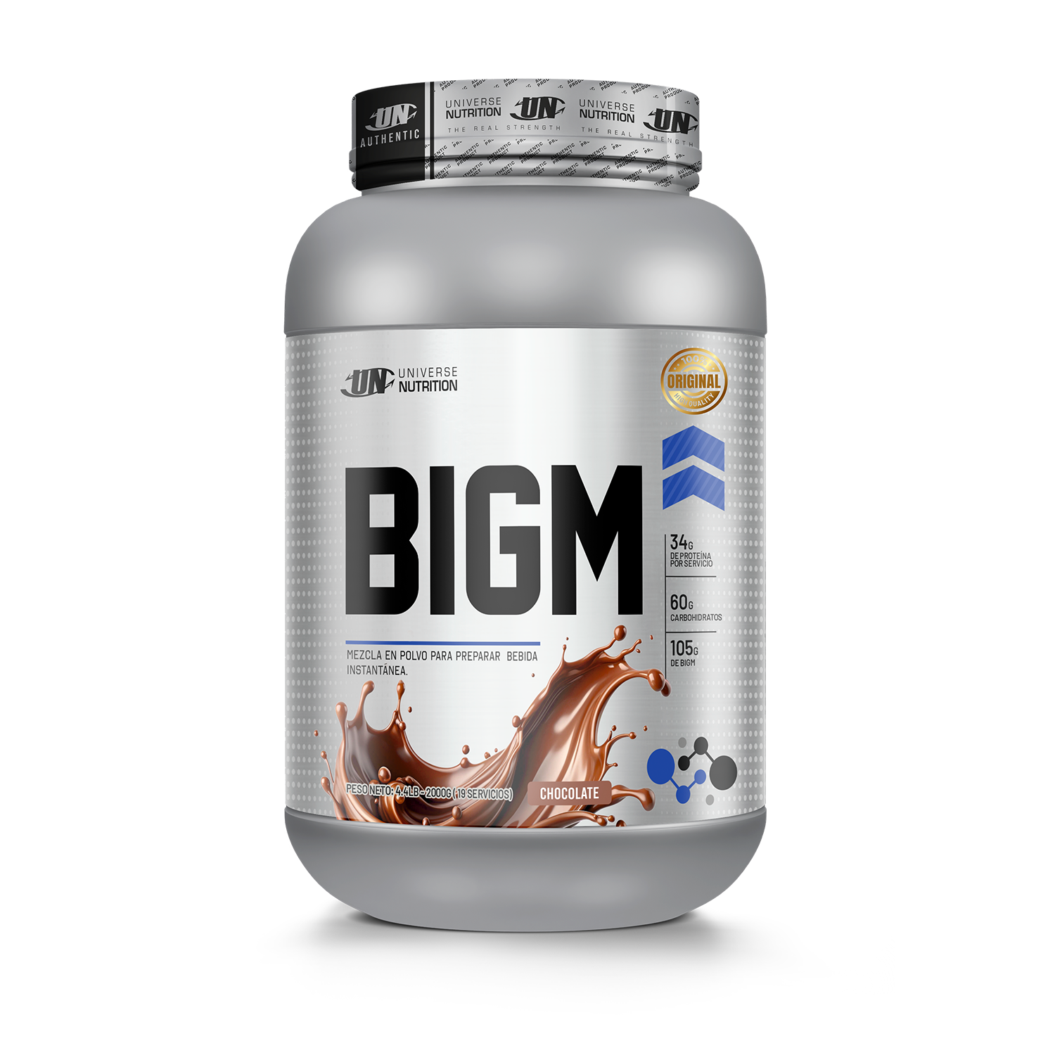 Ganador de Masa Universe Nutrition BIGM