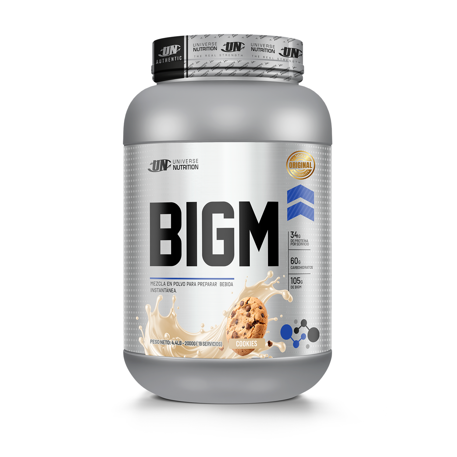 Ganador de Masa Universe Nutrition BIGM