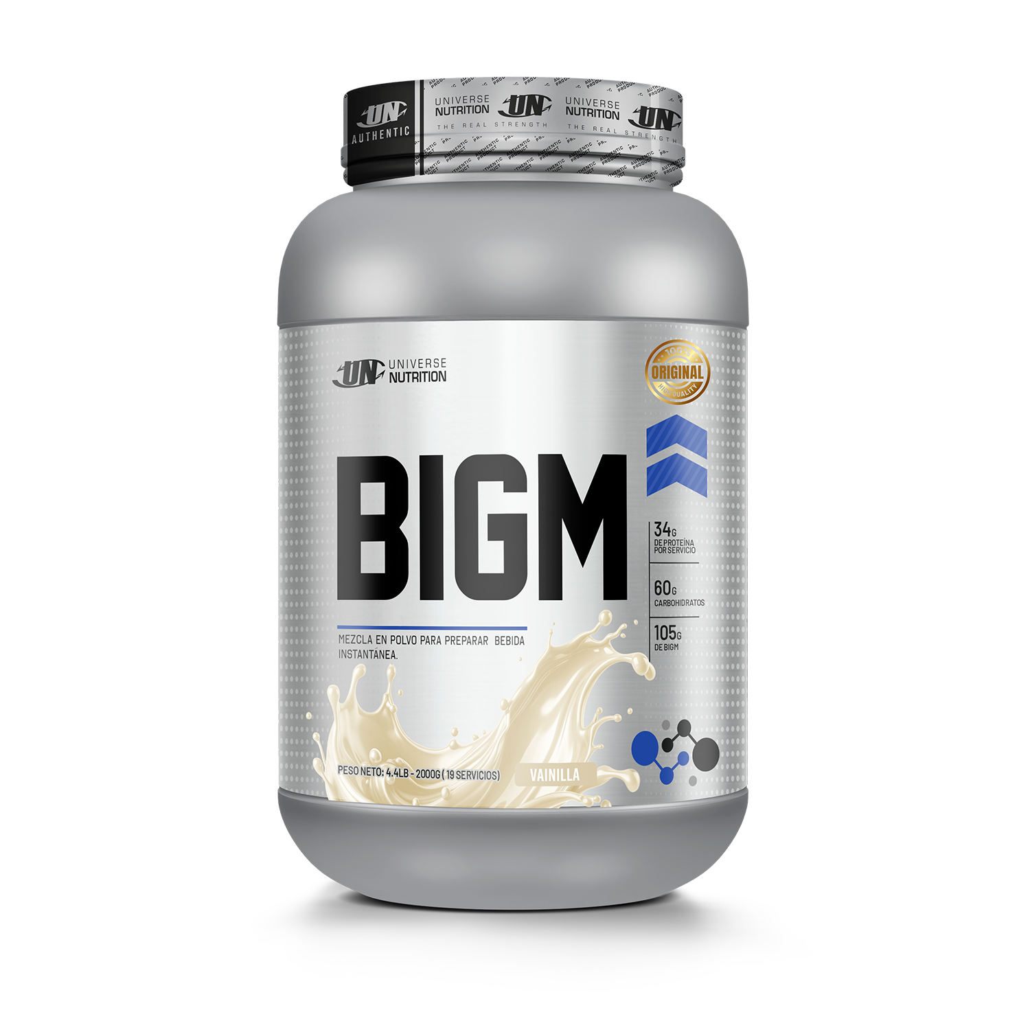Ganador de Masa Universe Nutrition BIGM