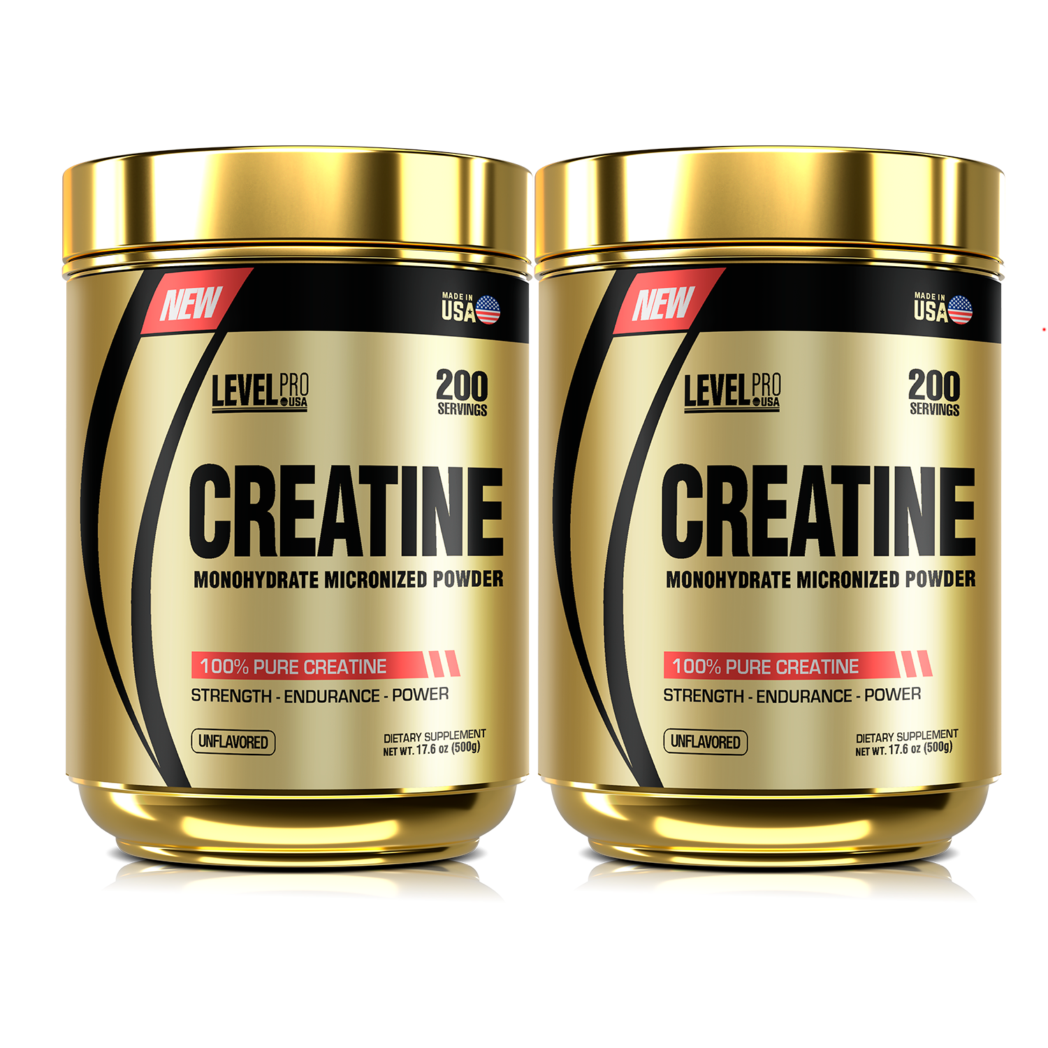 PACK X2 Creatina Level Pro
