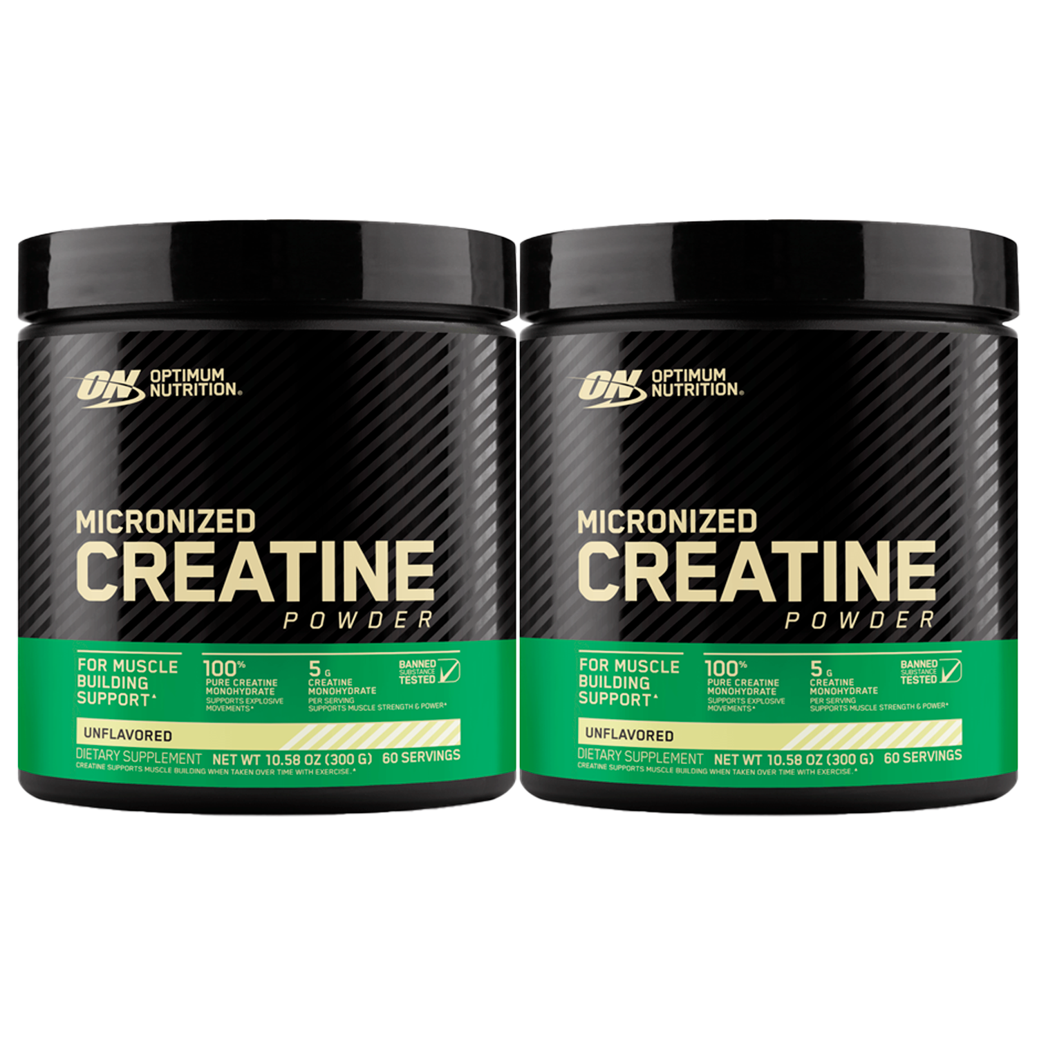 PACK X2 Creatina Optimun Nutrition