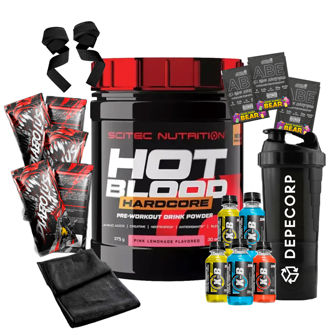 Hot Blood Hardcore Scitec Nutrition Pre Entreno