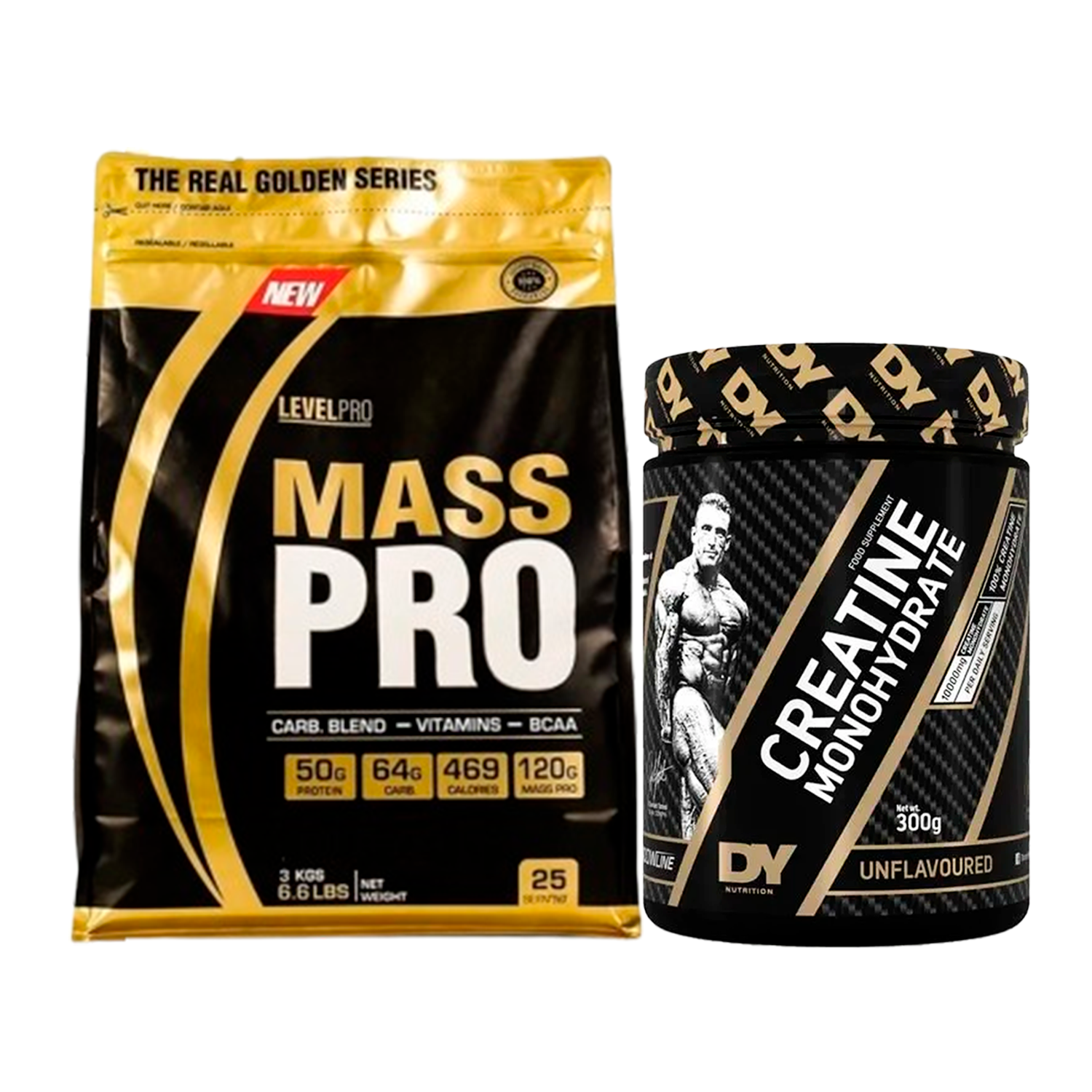 PACK Mass Pro Level Pro + Creatina Dorian Yates