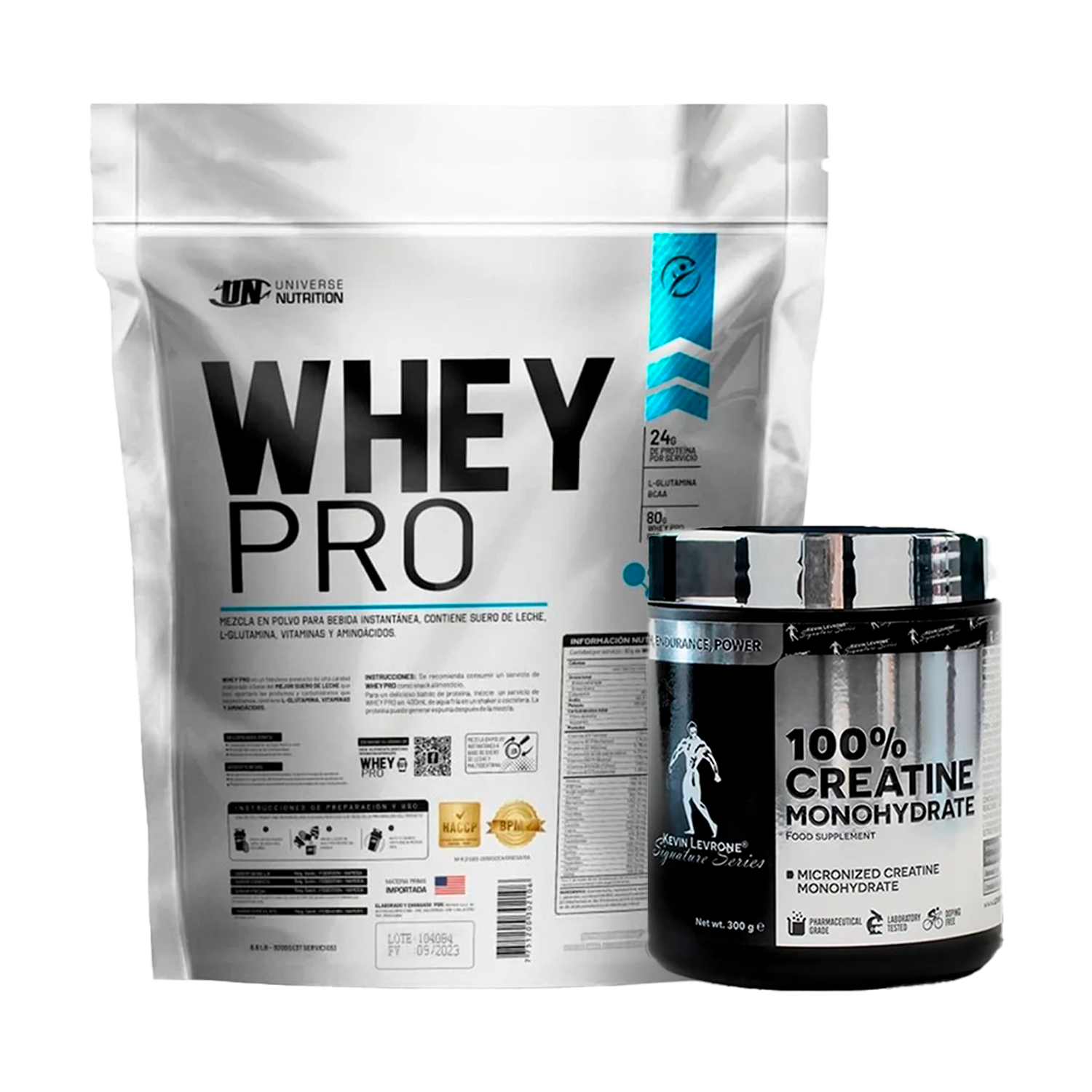 PACK Proteína Whey Pro UN + Creatina Kevin Levrone