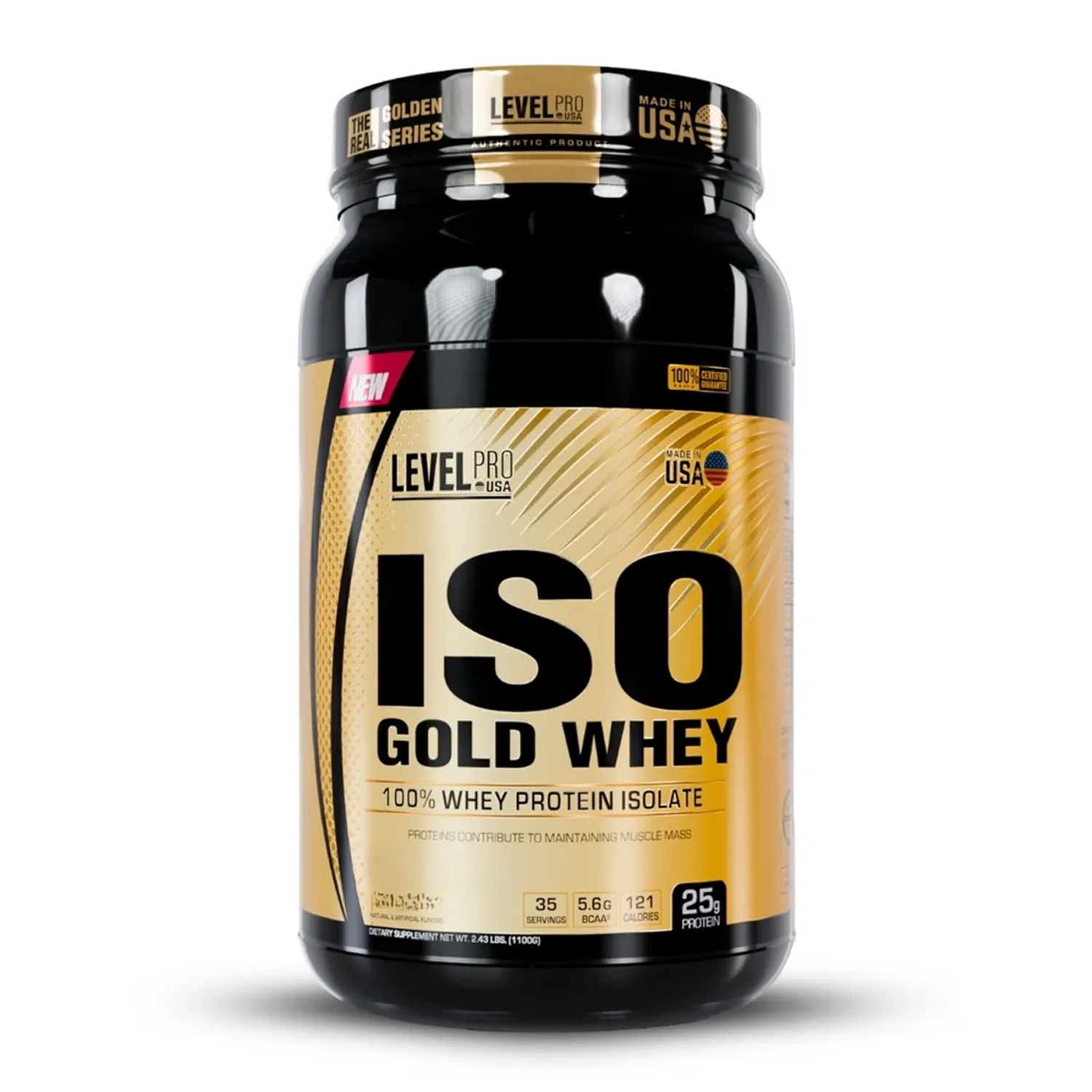 Proteina Iso Gold Whey Level Pro