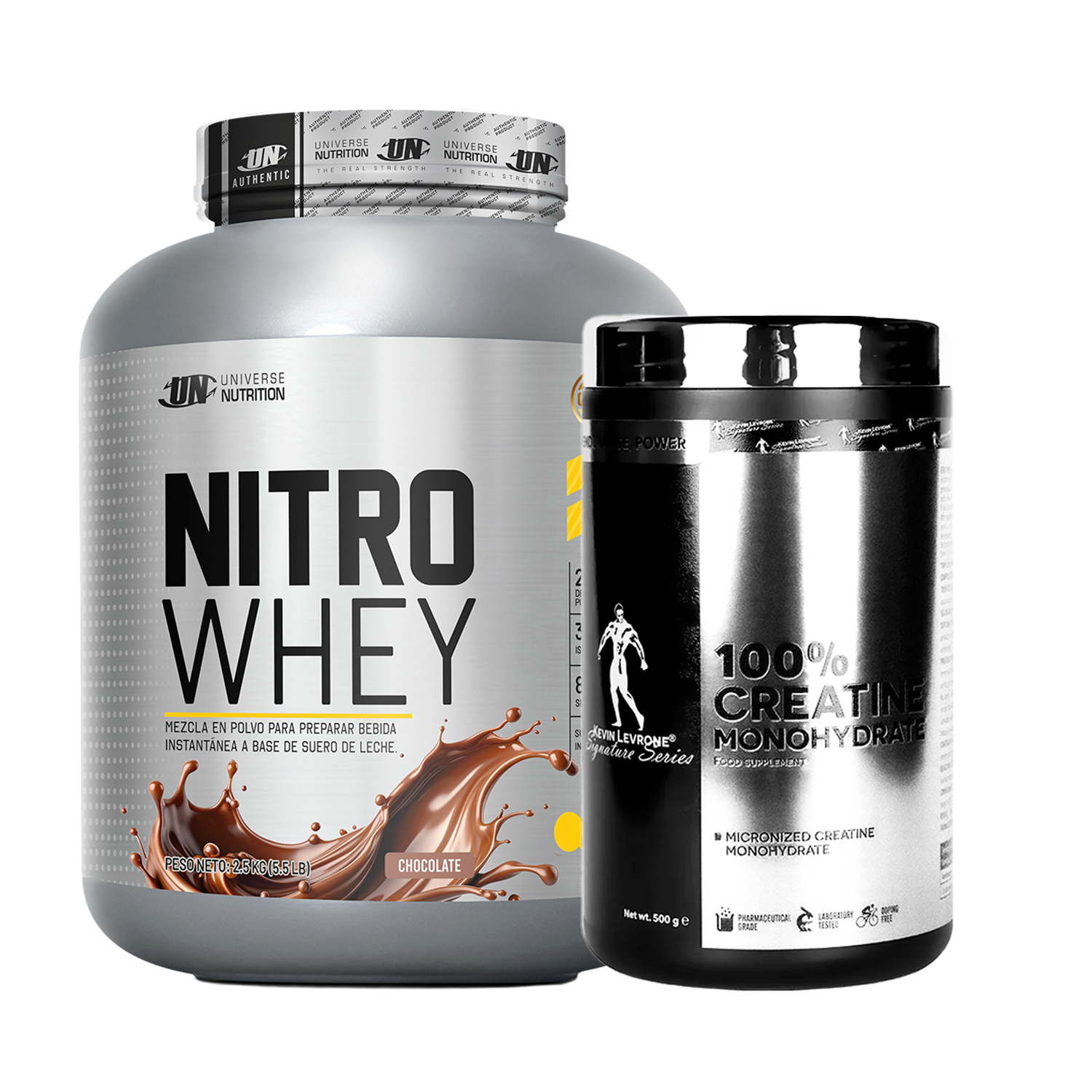 PACK Proteína Nitro Whey UN + Creatina Kevin Levrone