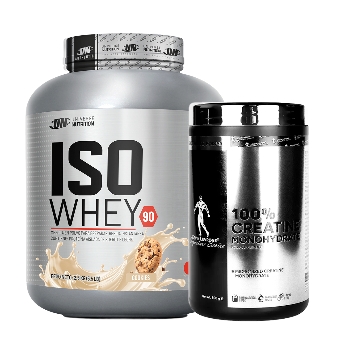 PACK Proteína Iso Whey UN + Creatina Kevin Levrone