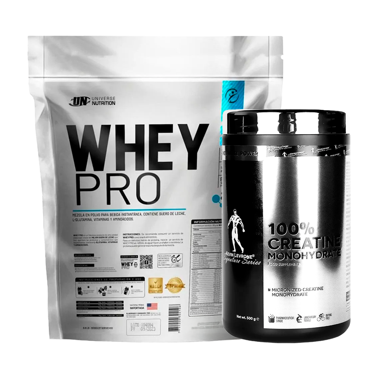 PACK Proteína Whey Pro UN + Creatina Kevin Levrone