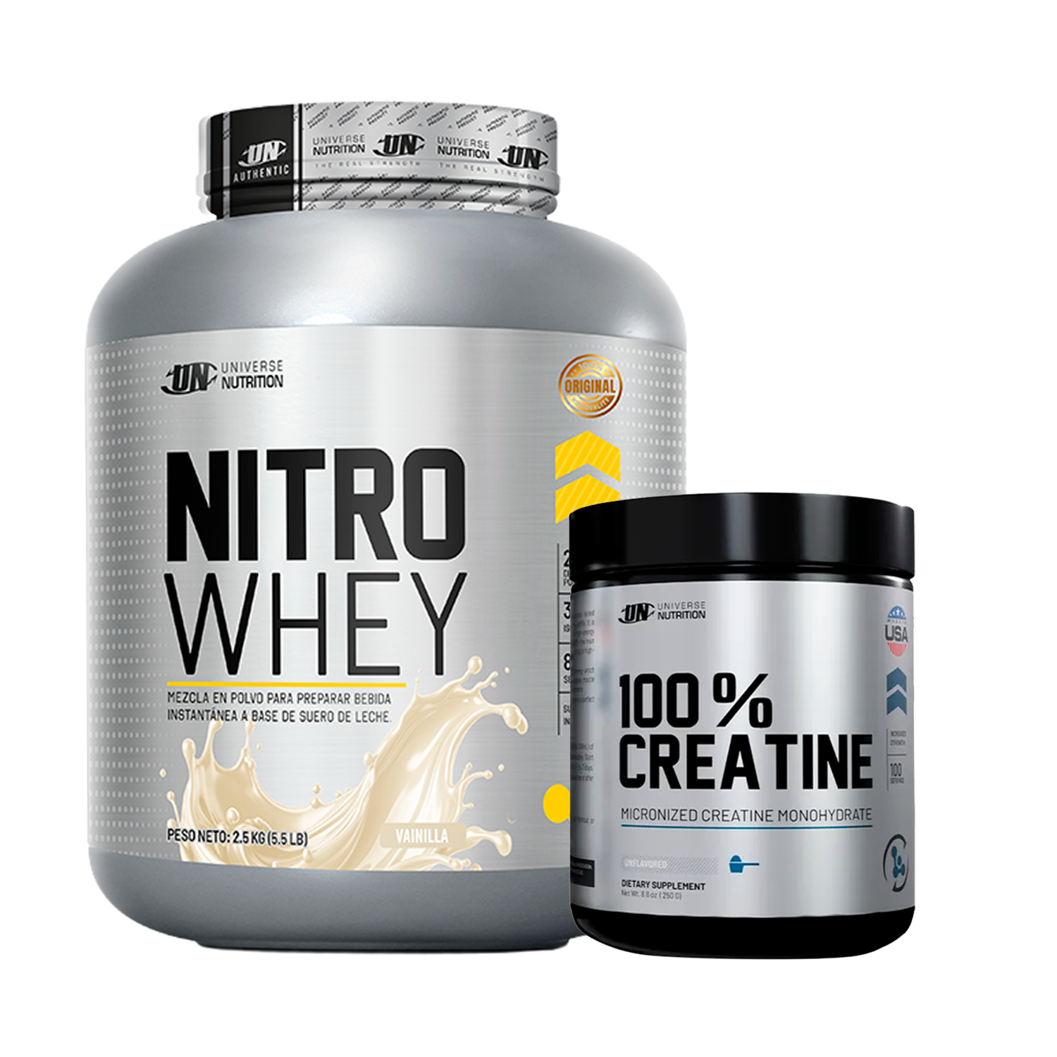 PACK Proteína Nitro Whey UN + Creatina Universe
