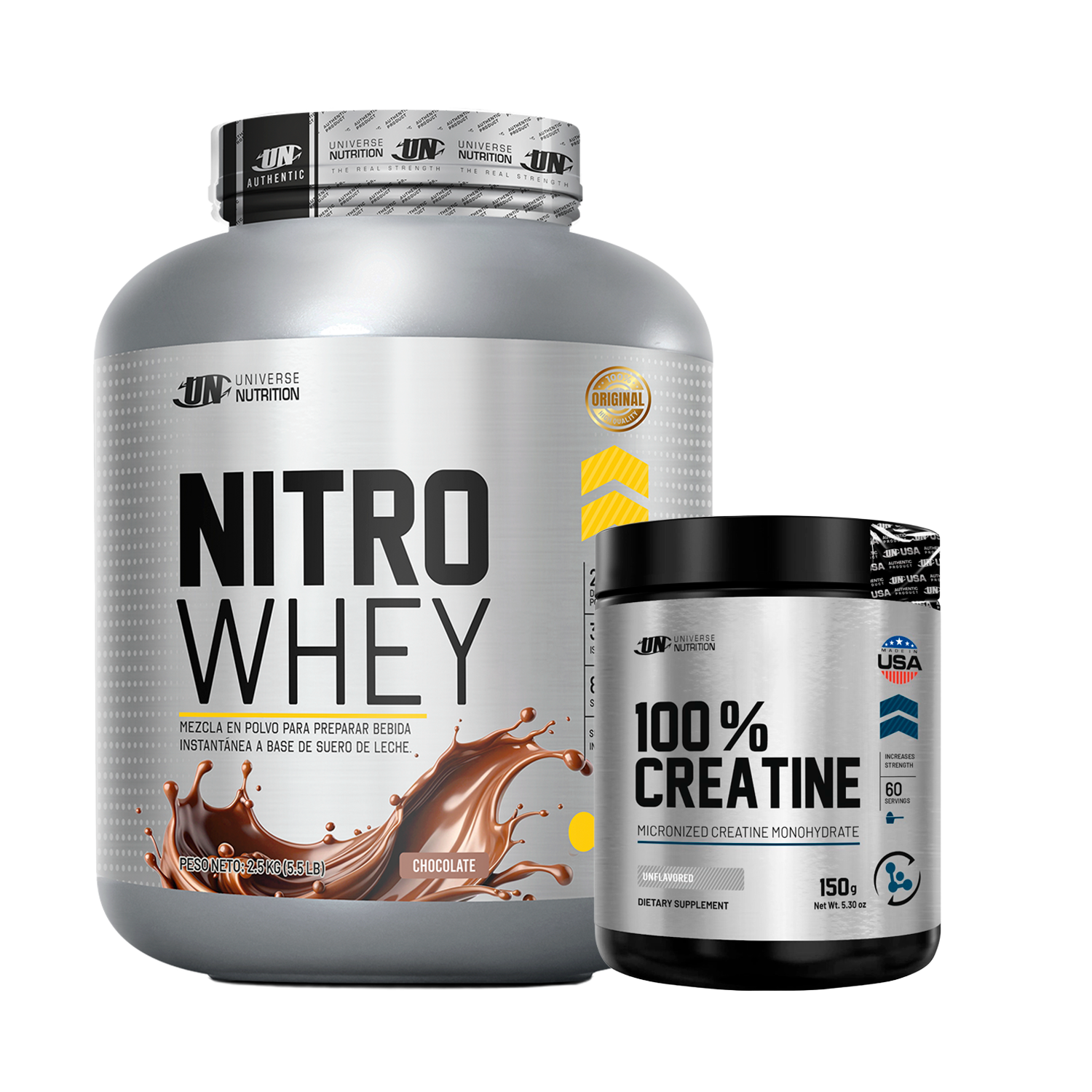PACK Proteína Nitro Whey UN + Creatina Universe