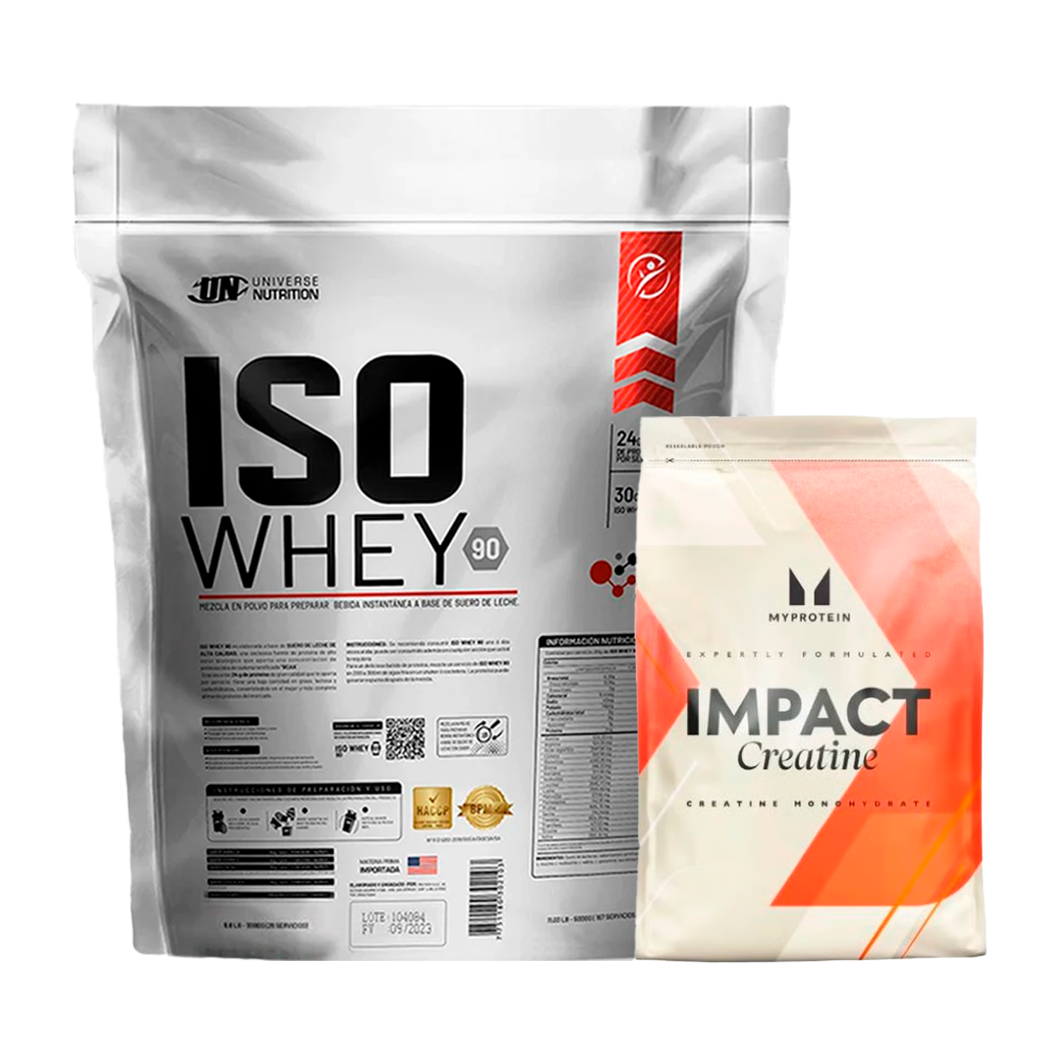 PACK Proteína Iso Whey UN + Creatina My Protein