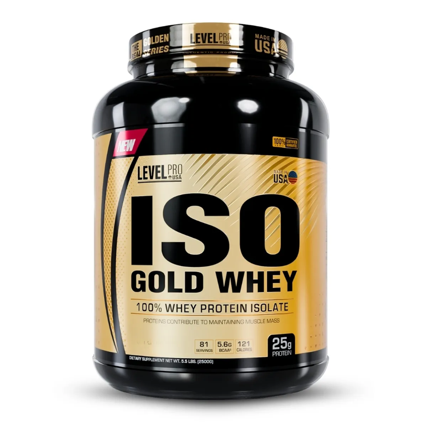 Proteina Iso Gold Whey Level Pro
