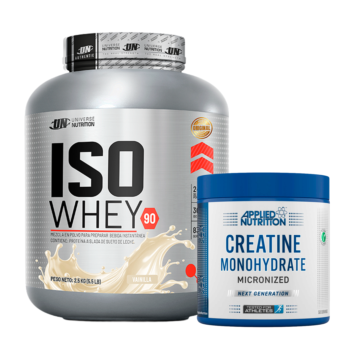 PACK Proteína Iso Whey UN + Creatina Applied Nutrition