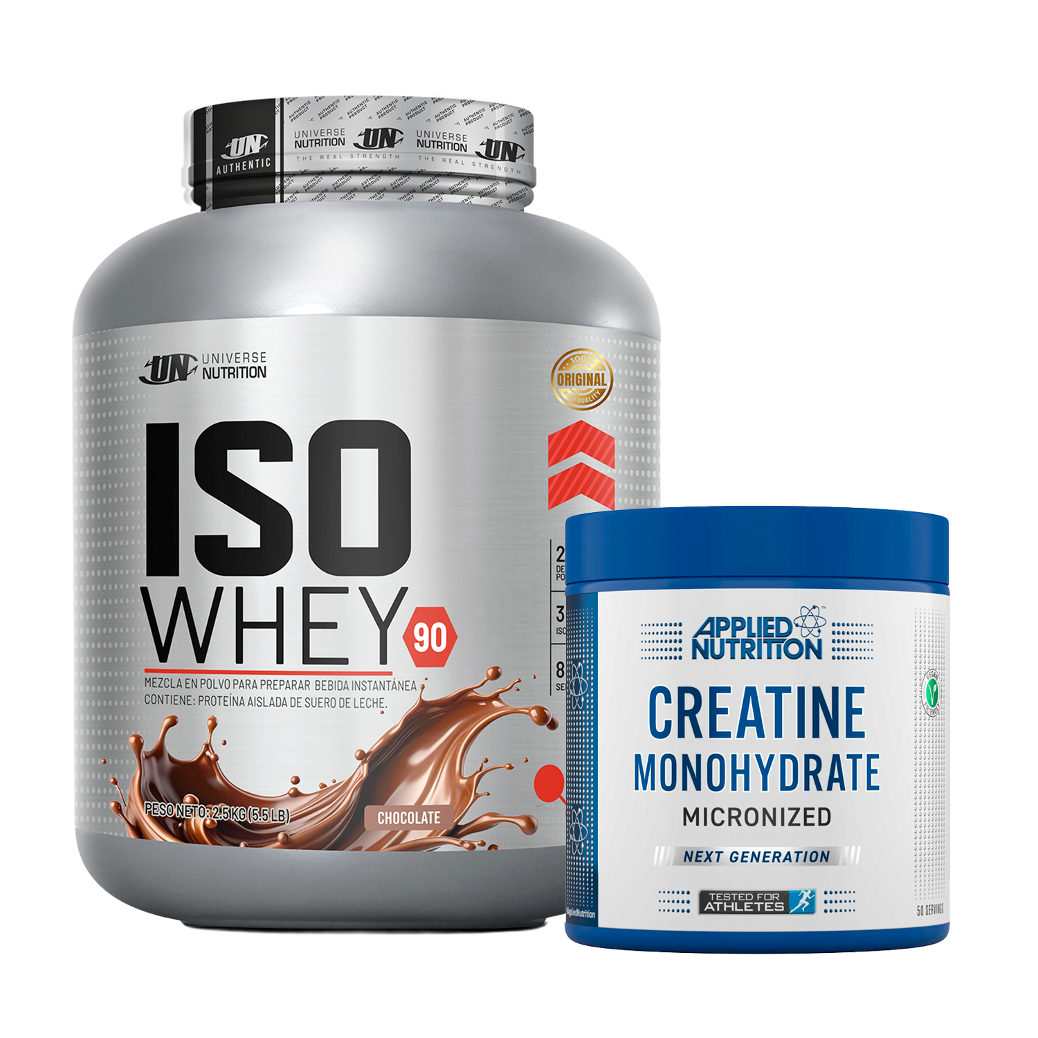 PACK Proteína Iso Whey UN + Creatina Applied Nutrition