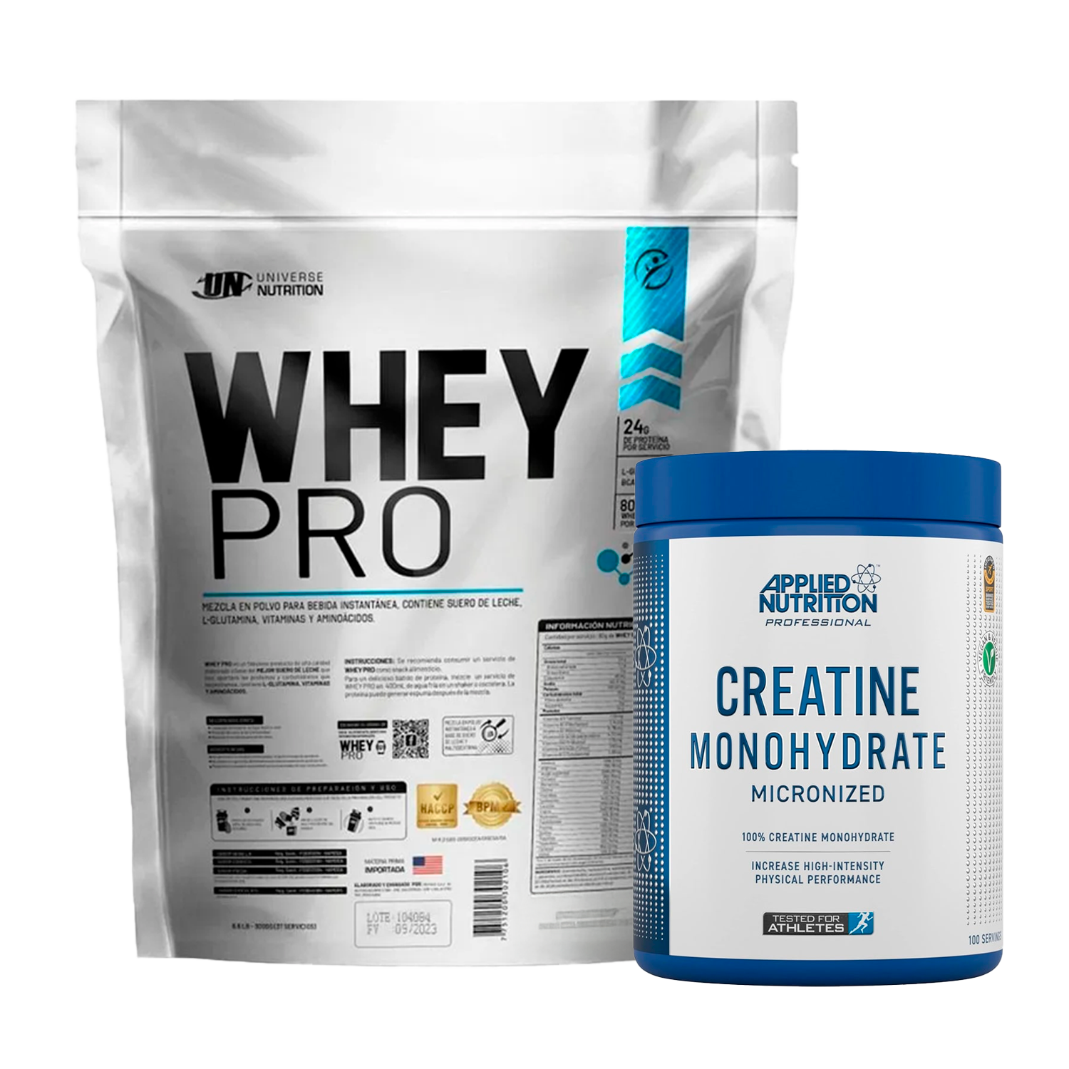 PACK Proteína Whey Pro UN + Creatina Applied Nutrition
