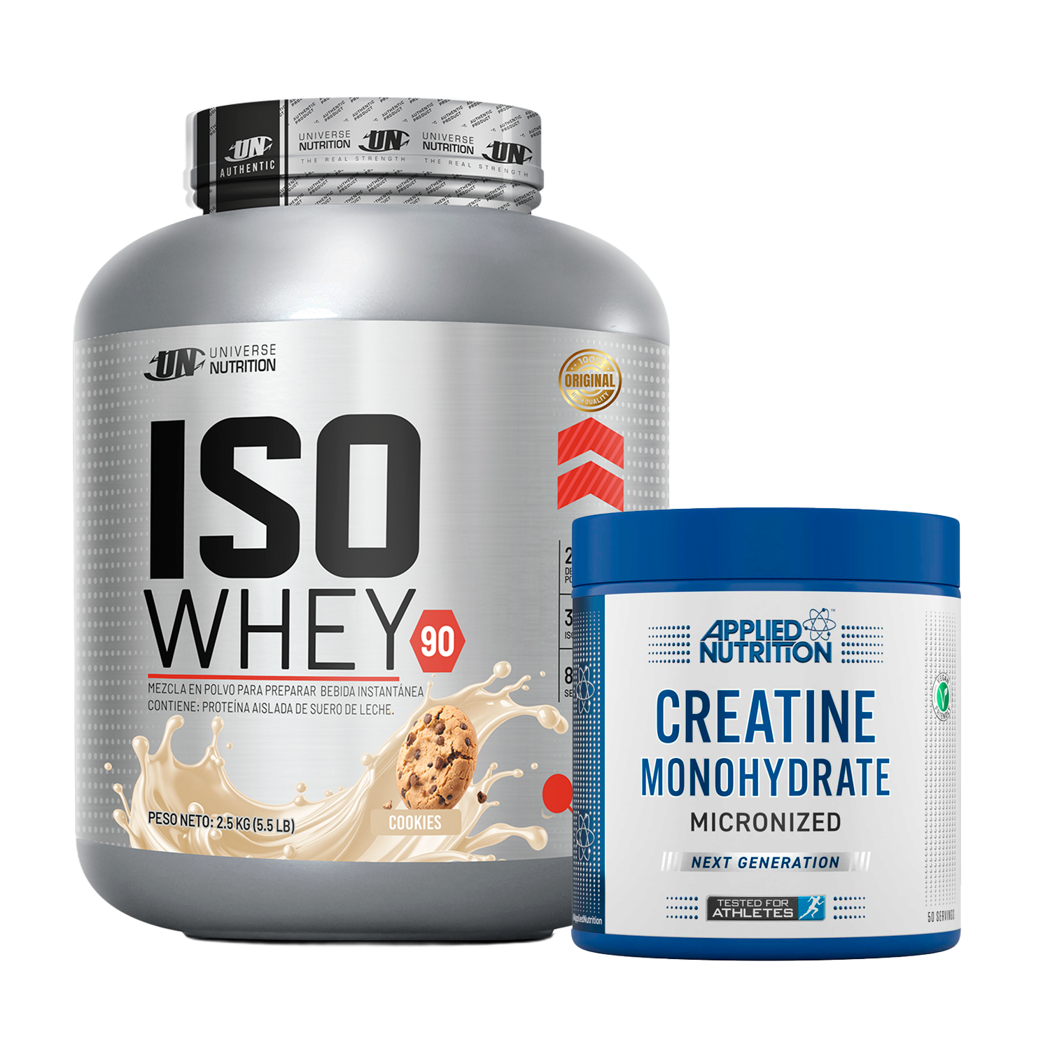 PACK Proteína Iso Whey UN + Creatina Applied Nutrition