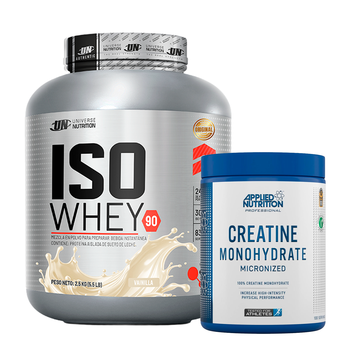 PACK Proteína Iso Whey UN + Creatina Applied Nutrition