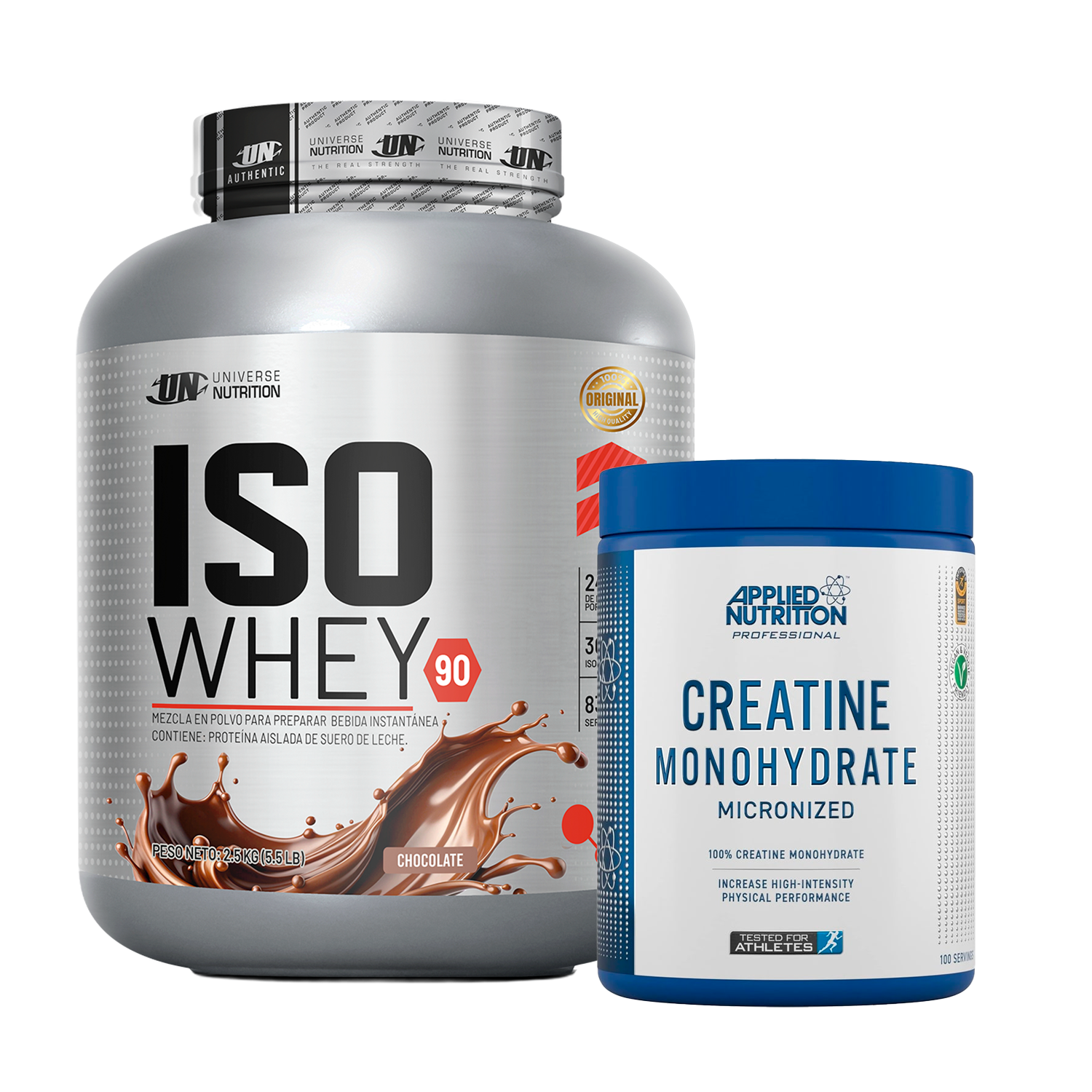PACK Proteína Iso Whey UN + Creatina Applied Nutrition