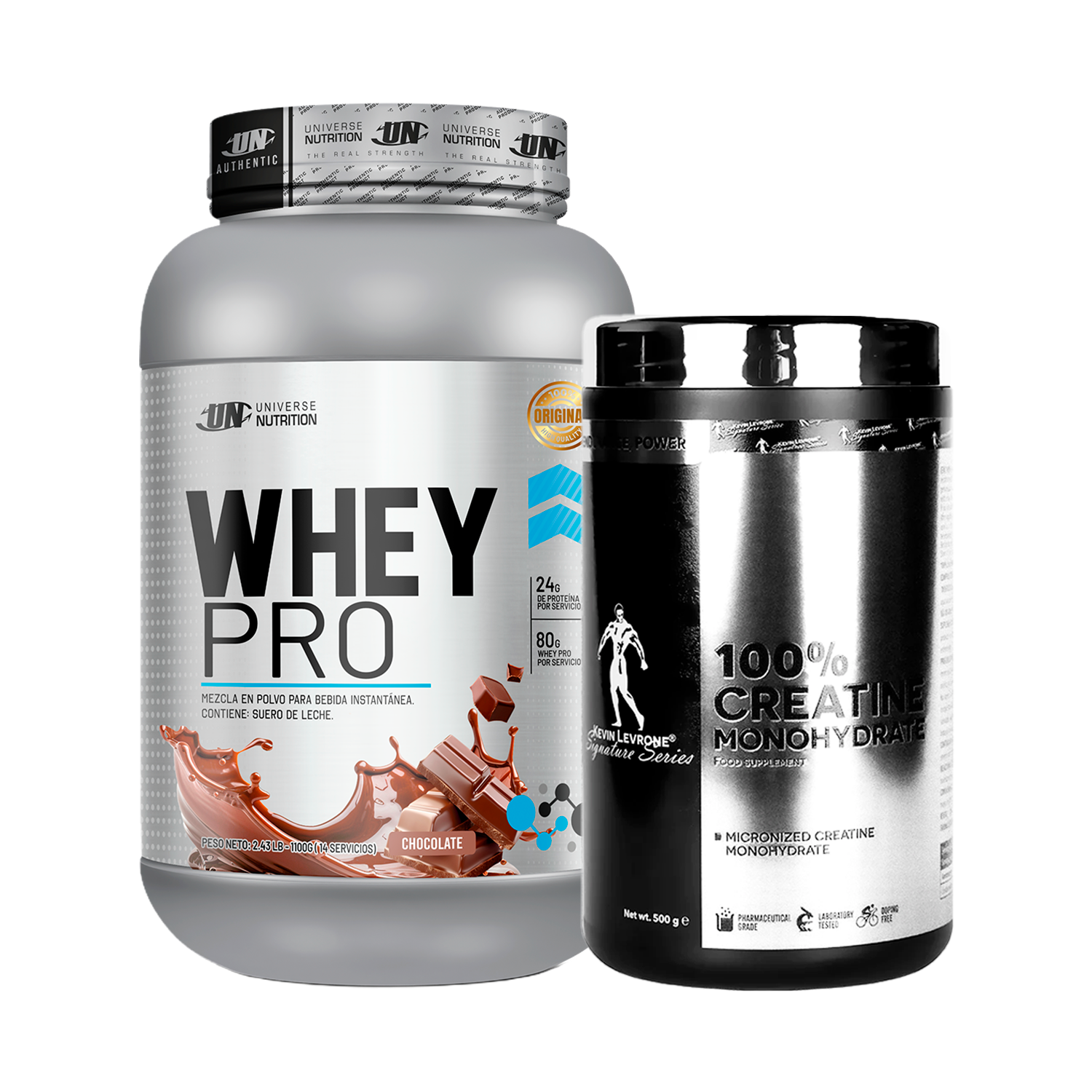 PACK Proteína Whey Pro UN + Creatina Kevin Levrone