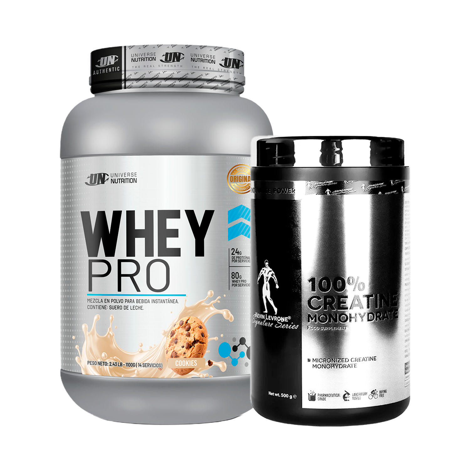 PACK Proteína Whey Pro UN + Creatina Kevin Levrone