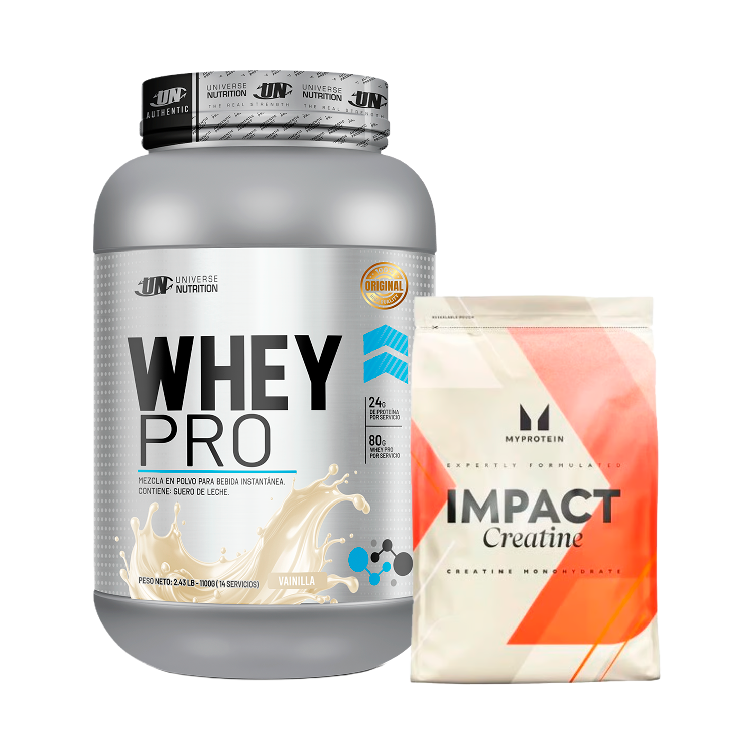 PACK Proteína Whey Pro UN + Creatina My Protein