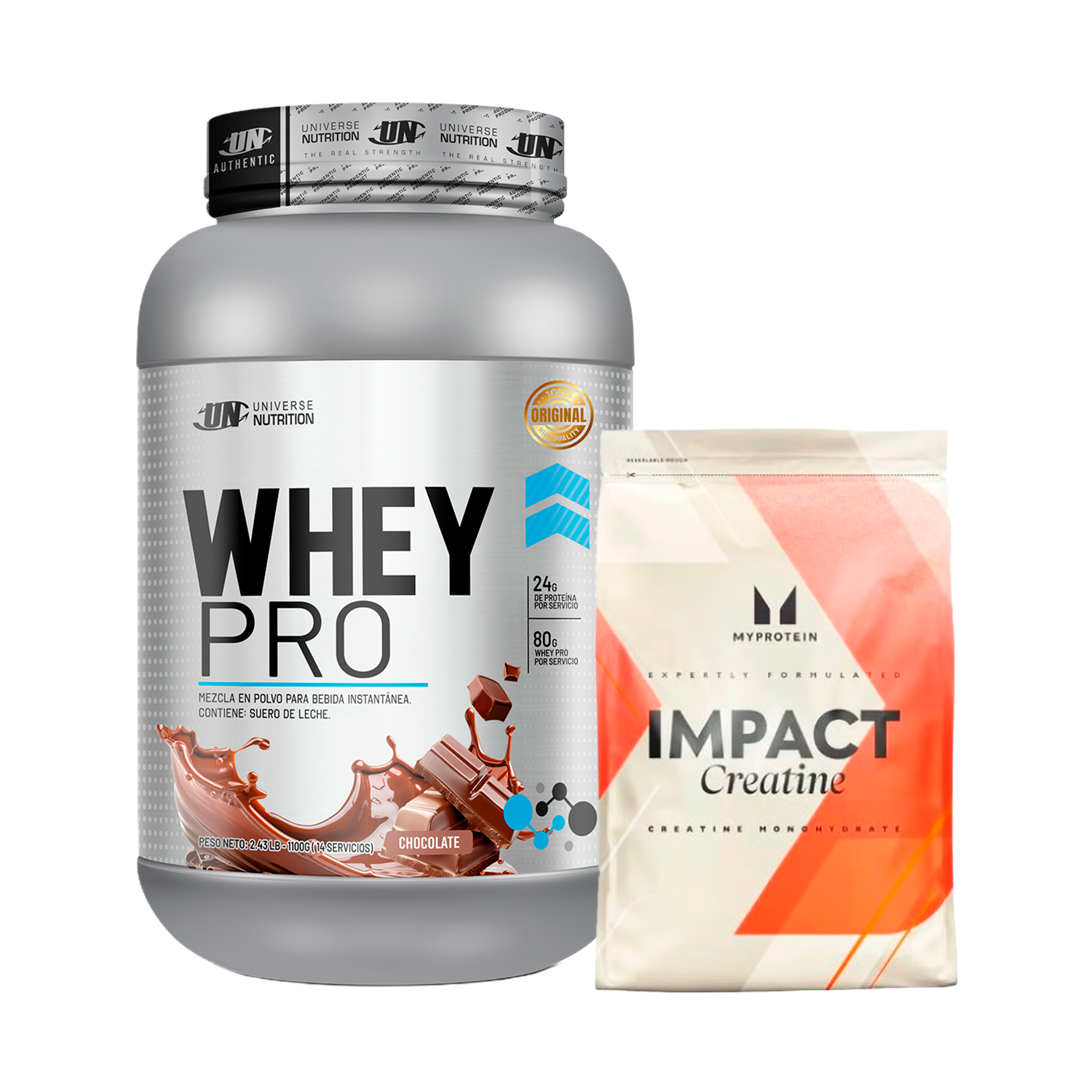 PACK Proteína Whey Pro UN + Creatina My Protein