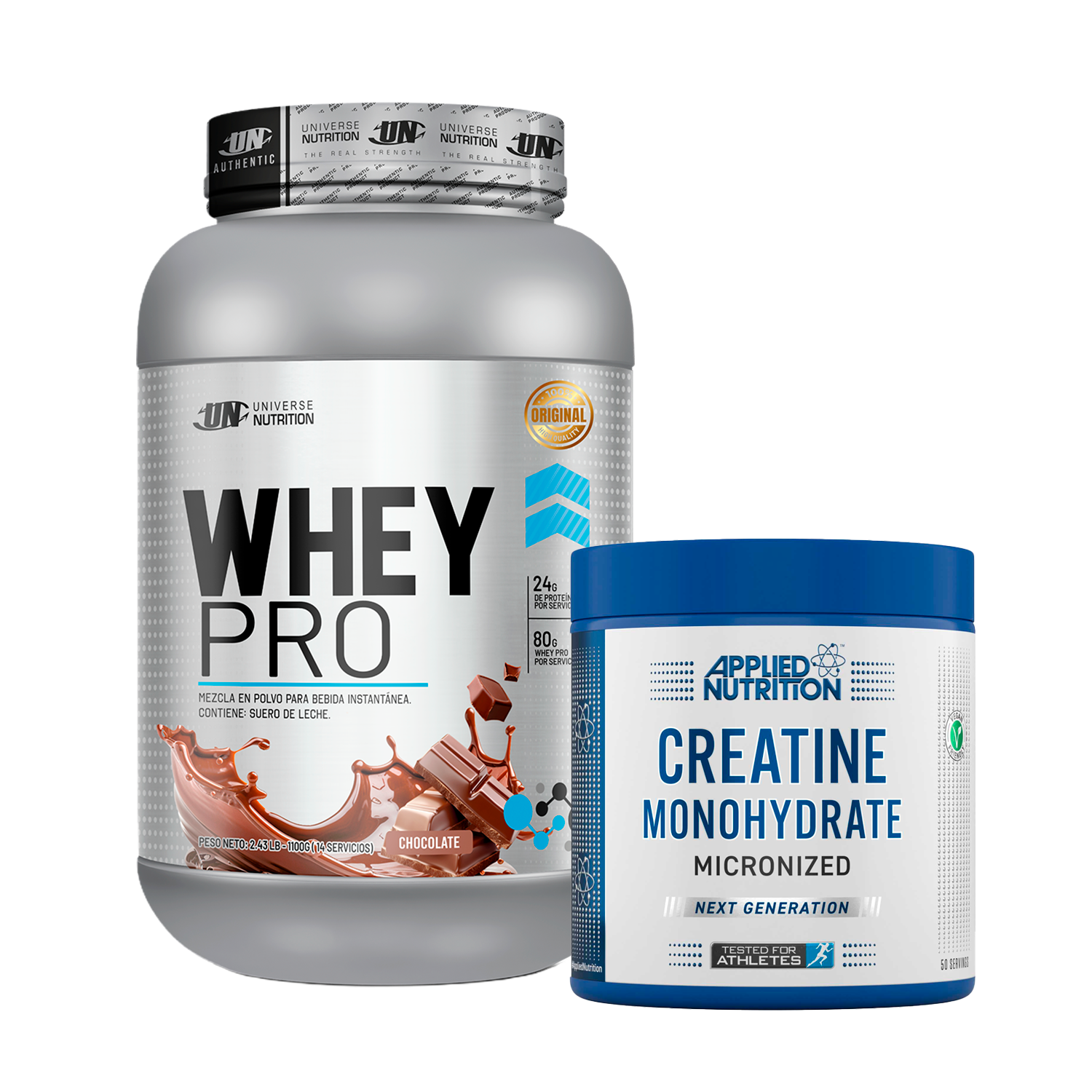 PACK Proteína Whey Pro UN + Creatina Applied Nutrition