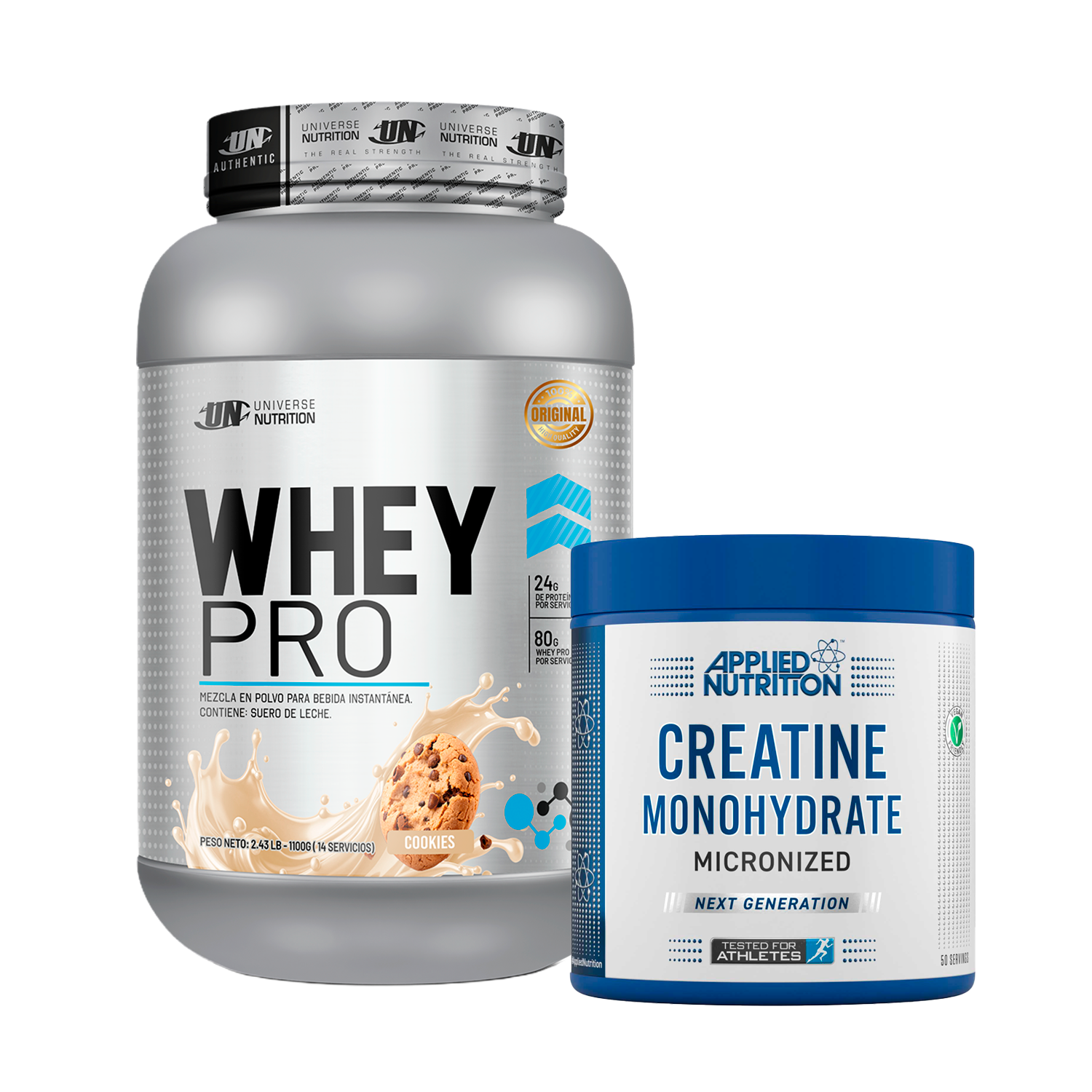 PACK Proteína Whey Pro UN + Creatina Applied Nutrition