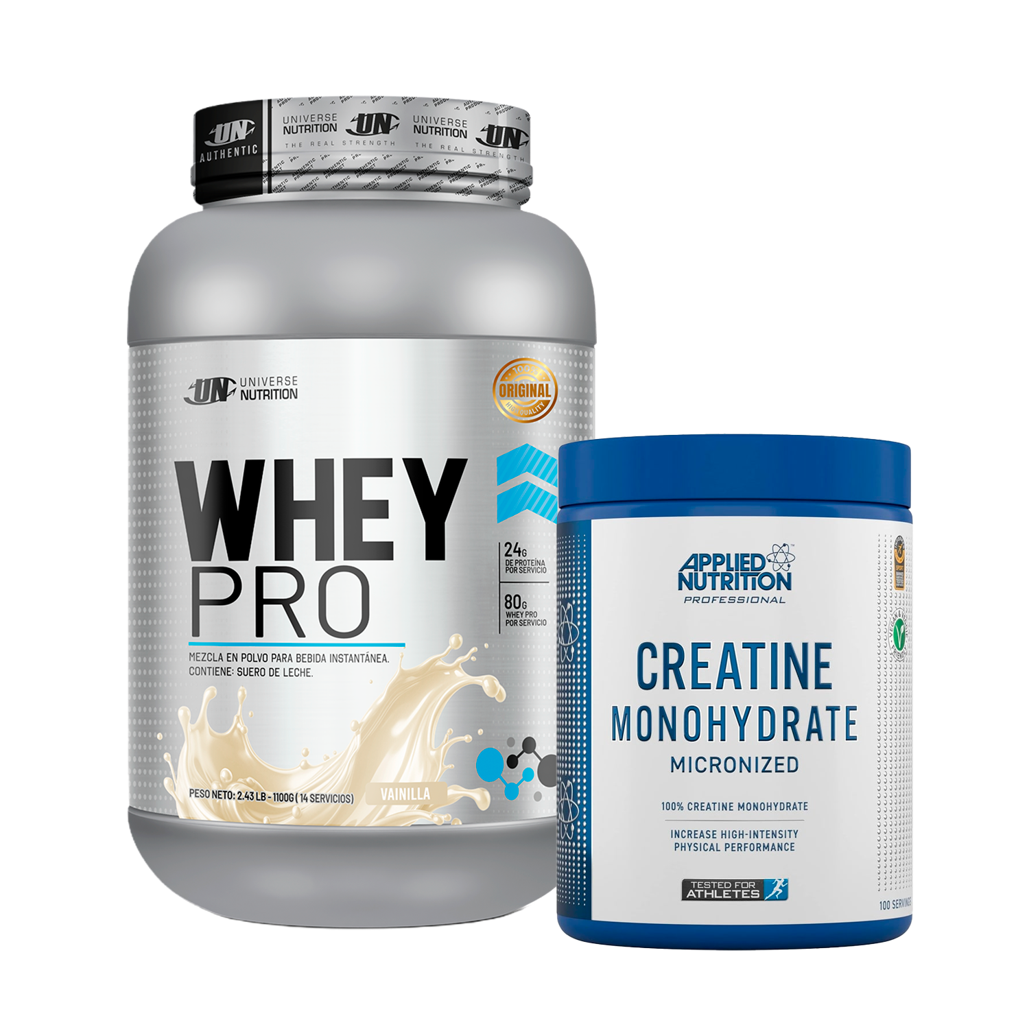 PACK Proteína Whey Pro UN + Creatina Applied Nutrition