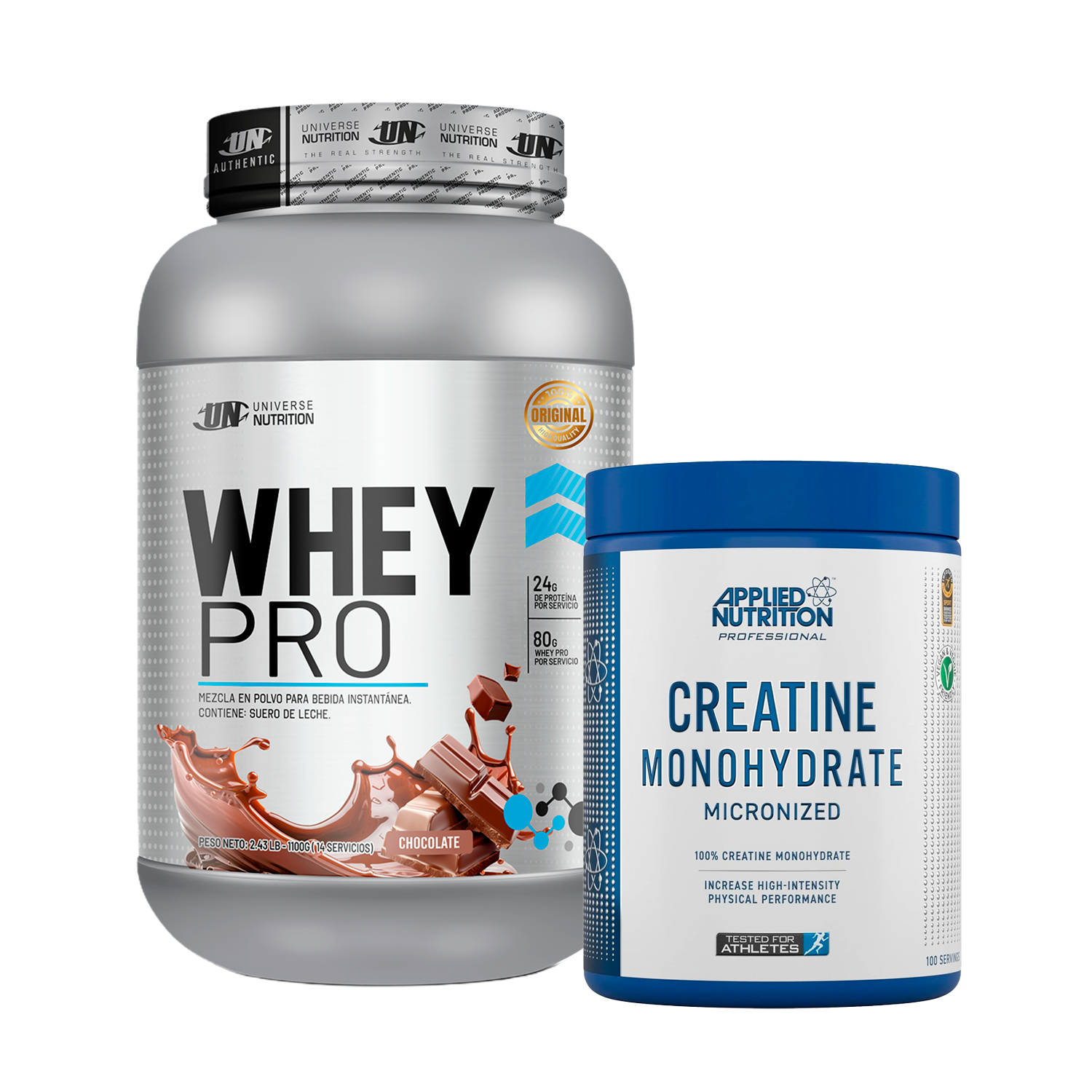 PACK Proteína Whey Pro UN + Creatina Applied Nutrition