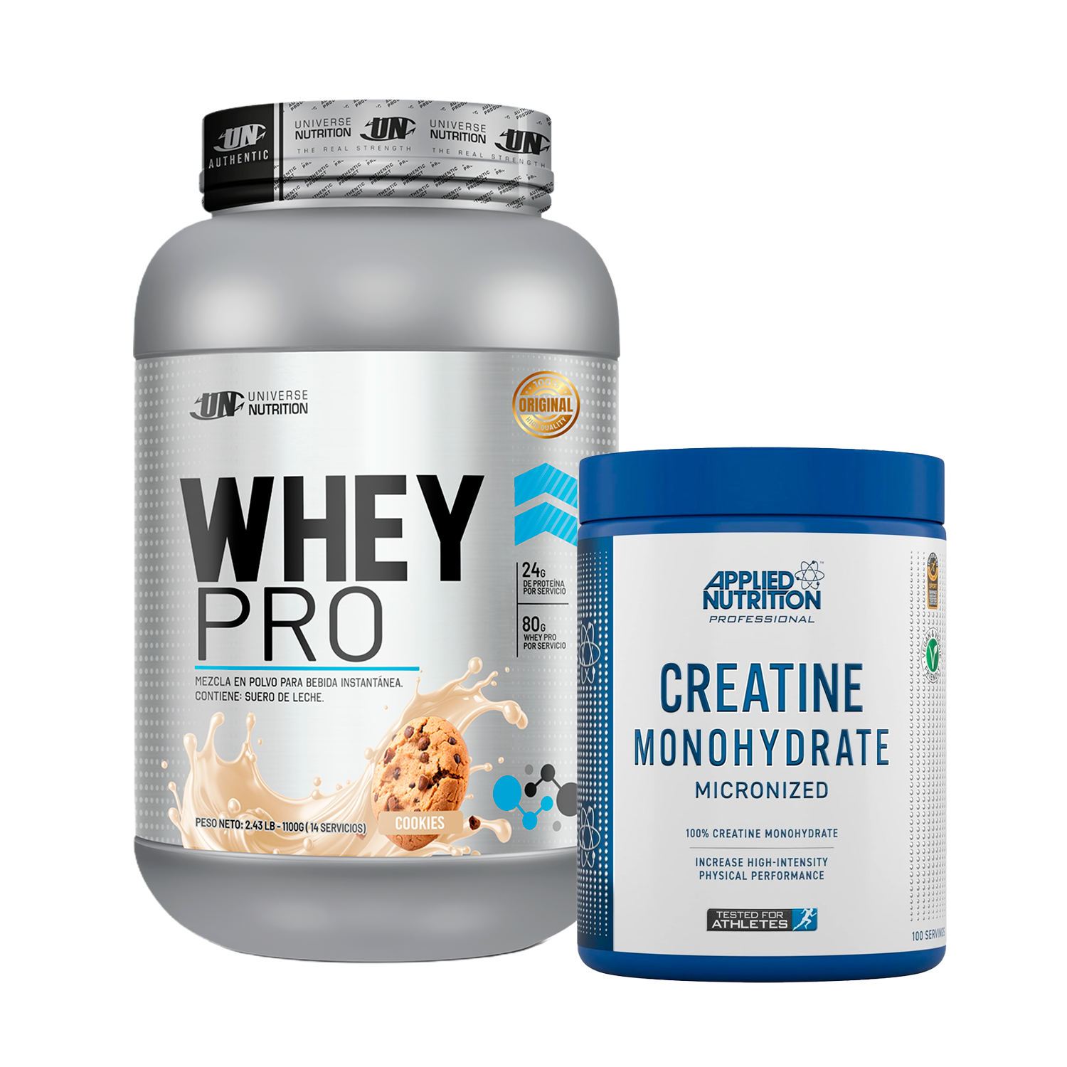 PACK Proteína Whey Pro UN + Creatina Applied Nutrition