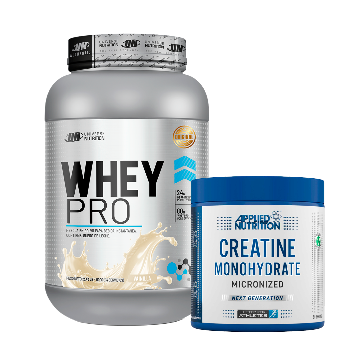 PACK Proteína Whey Pro UN + Creatina Applied Nutrition