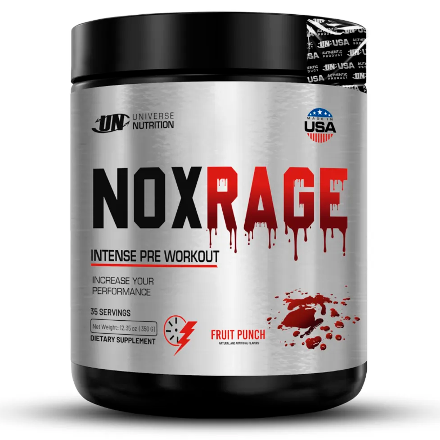 Pre entreno Nox Rage Universe Nutrition