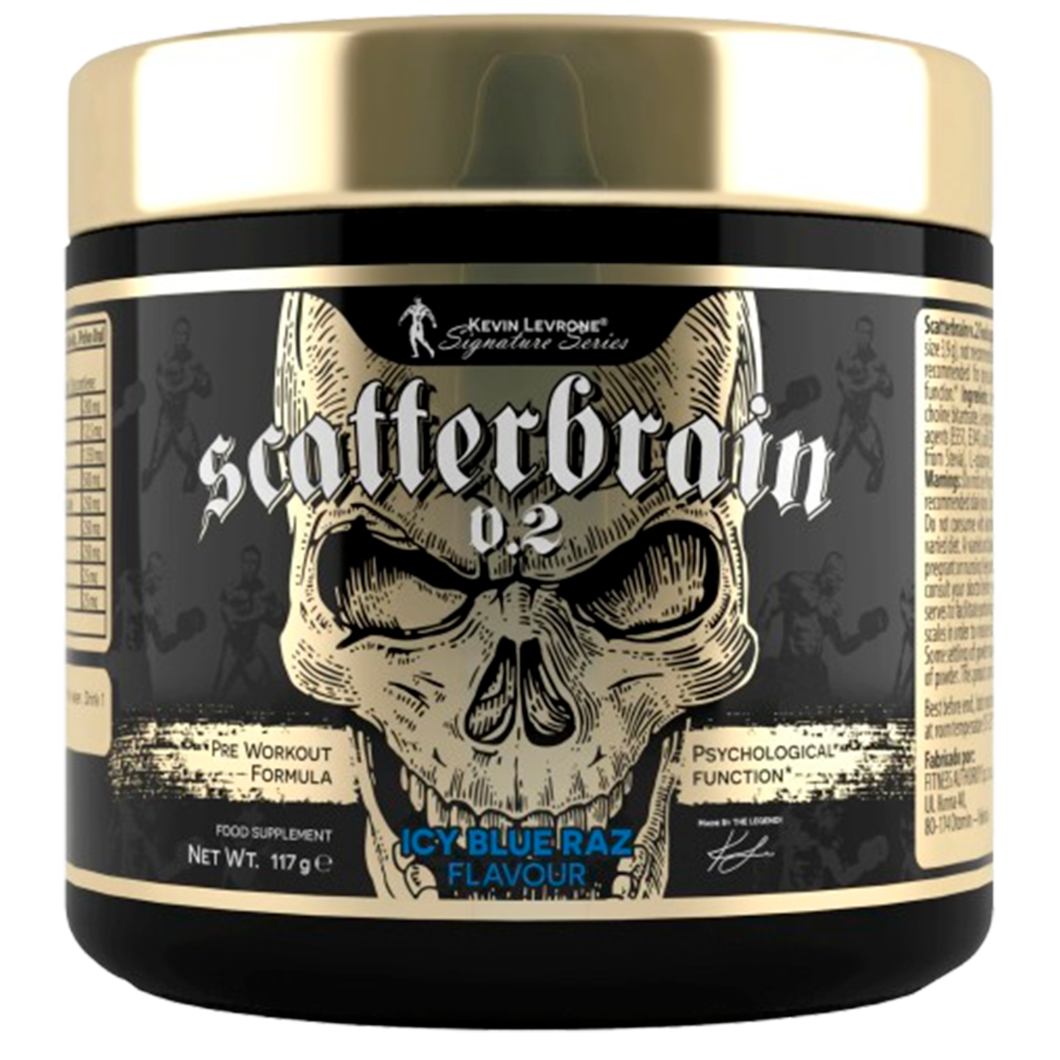 Pre entreno Scatterbrain Kevin Levrone