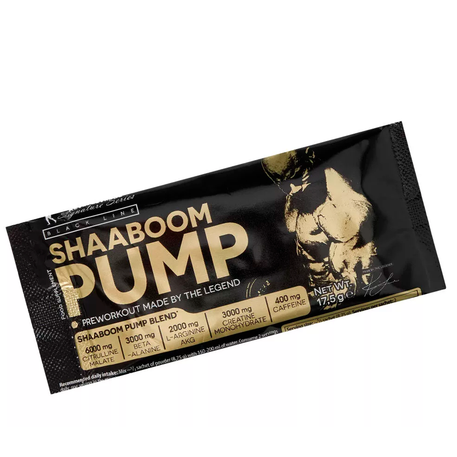 Pre entreno Shaaboom Pump Kevin Levrone