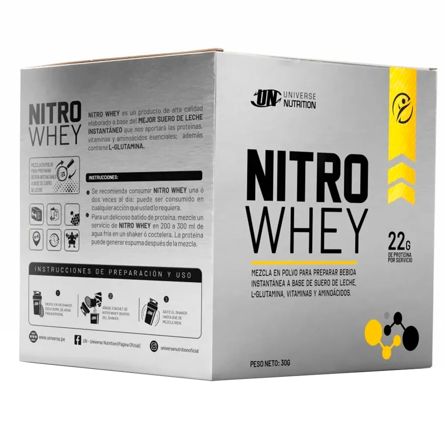 Sachet X10 Proteina Nitro Whey