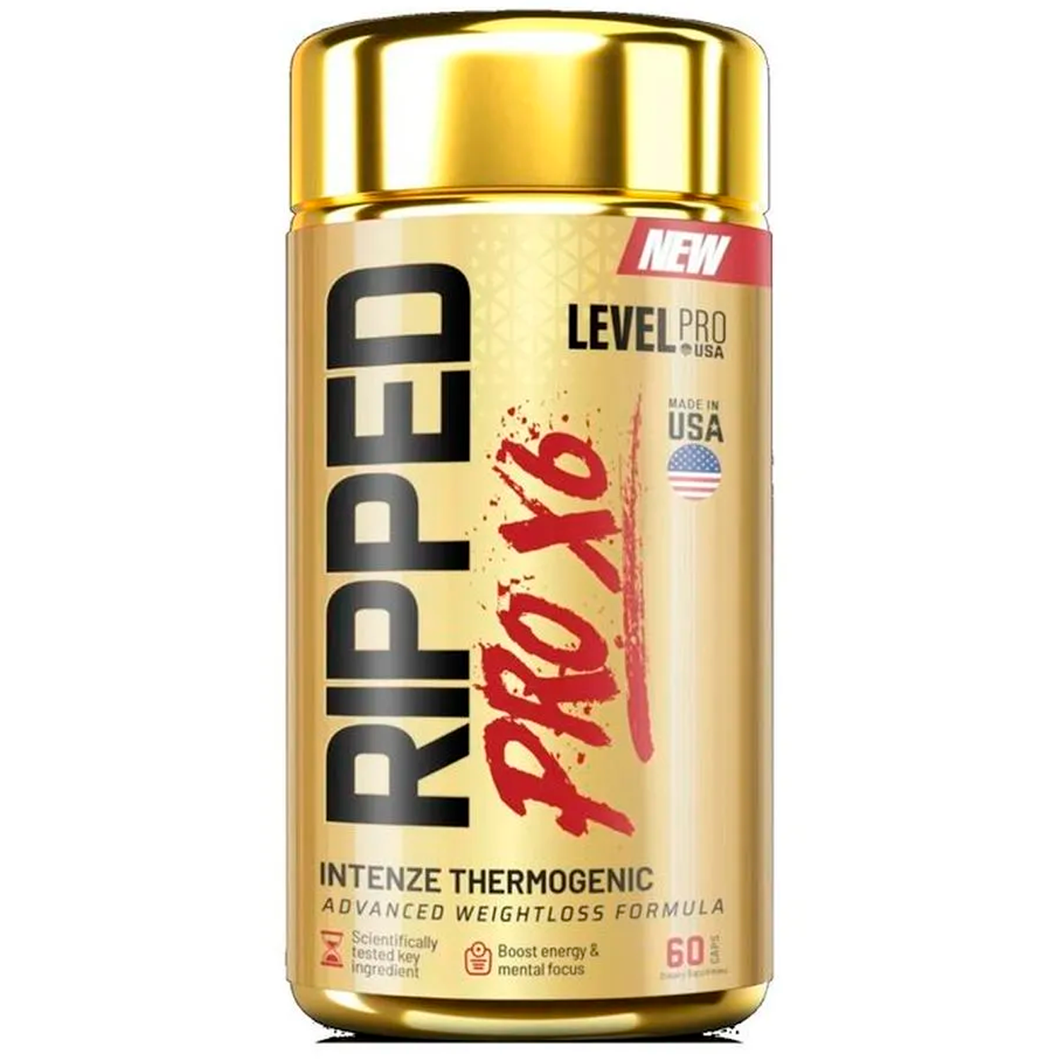 Quemador de Grasa Ripped Pro X6 Level Pro