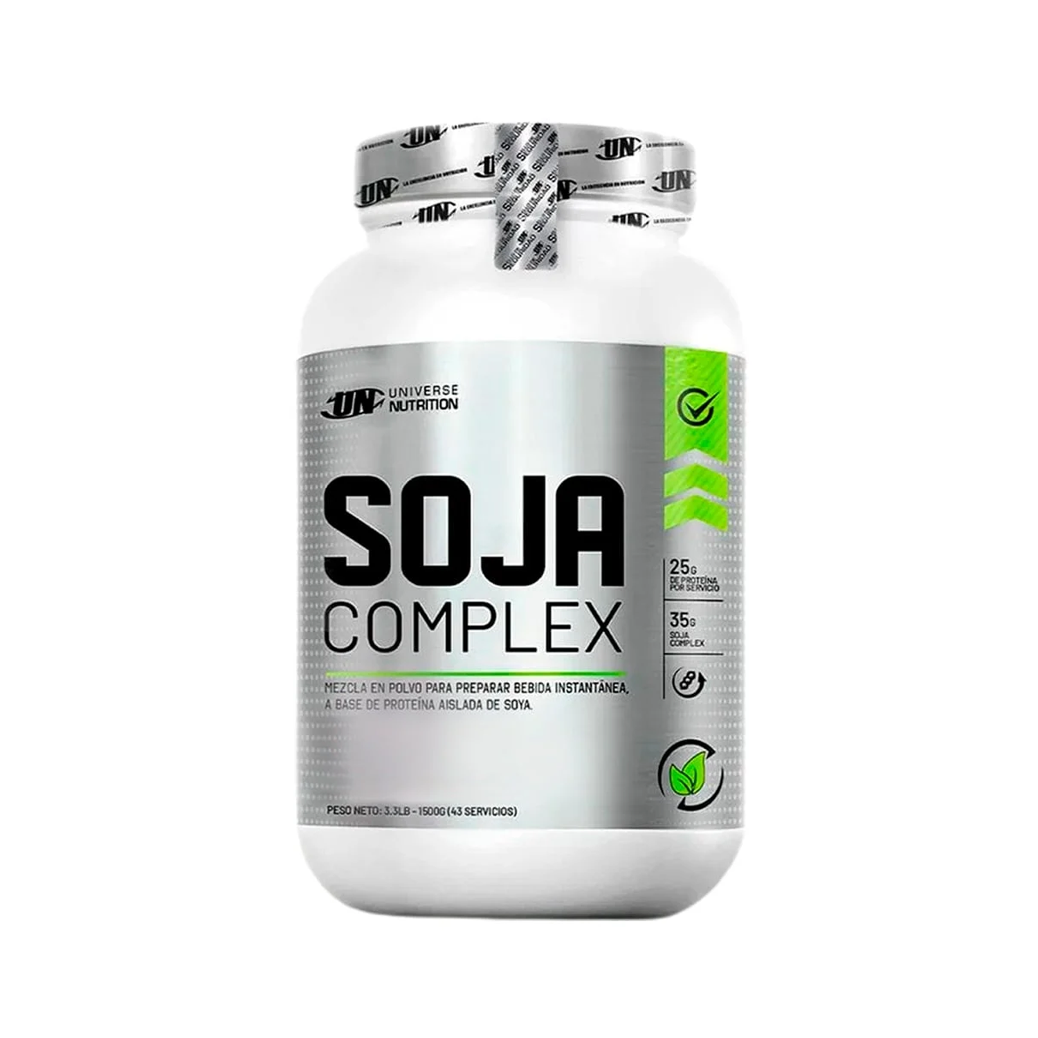 Proteina Vegana Soja Complex Universe Nutrition - 1.5kg